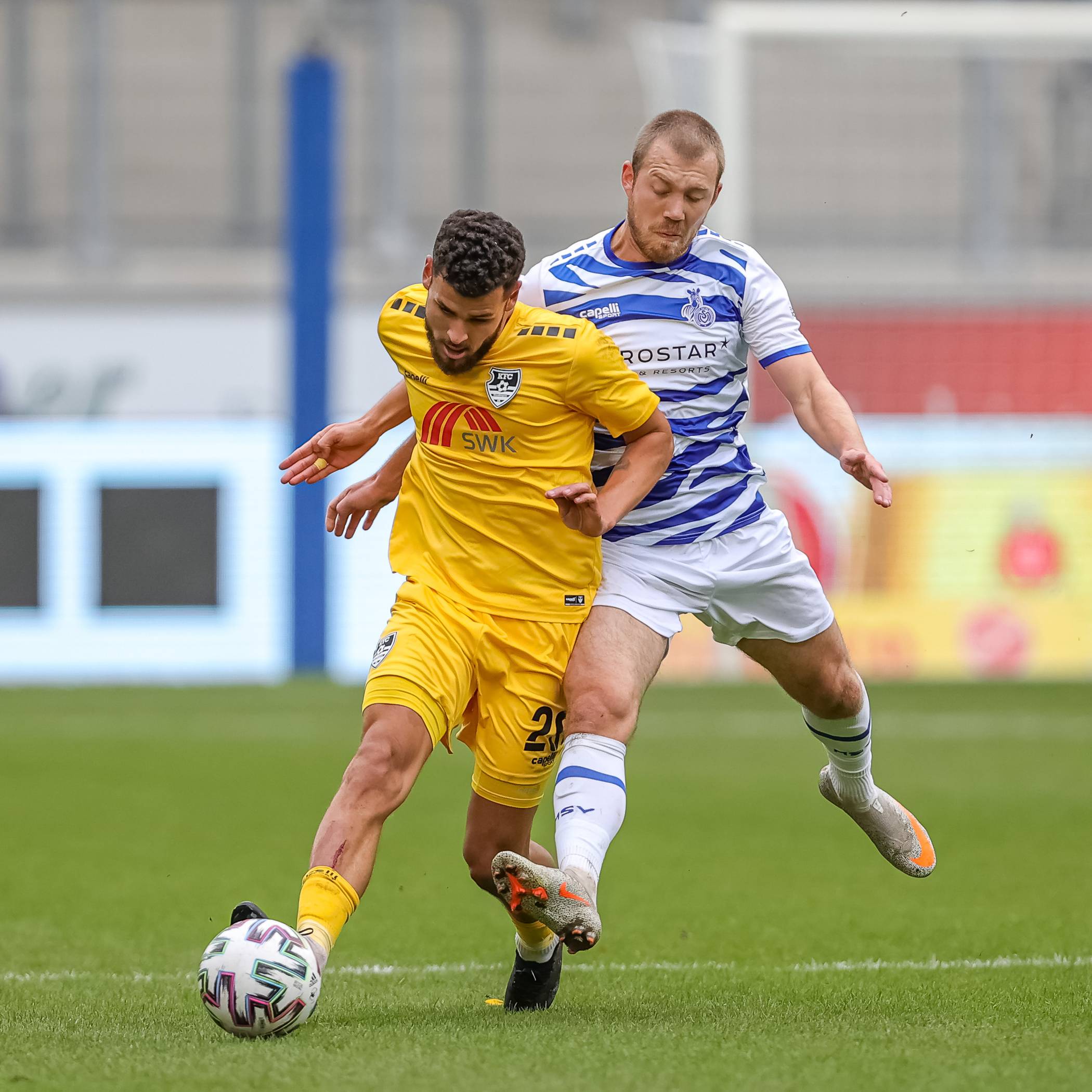  Im Viertelfinale des Niederrheinpokals trifft der KFC auf den MSV Duisburg. 