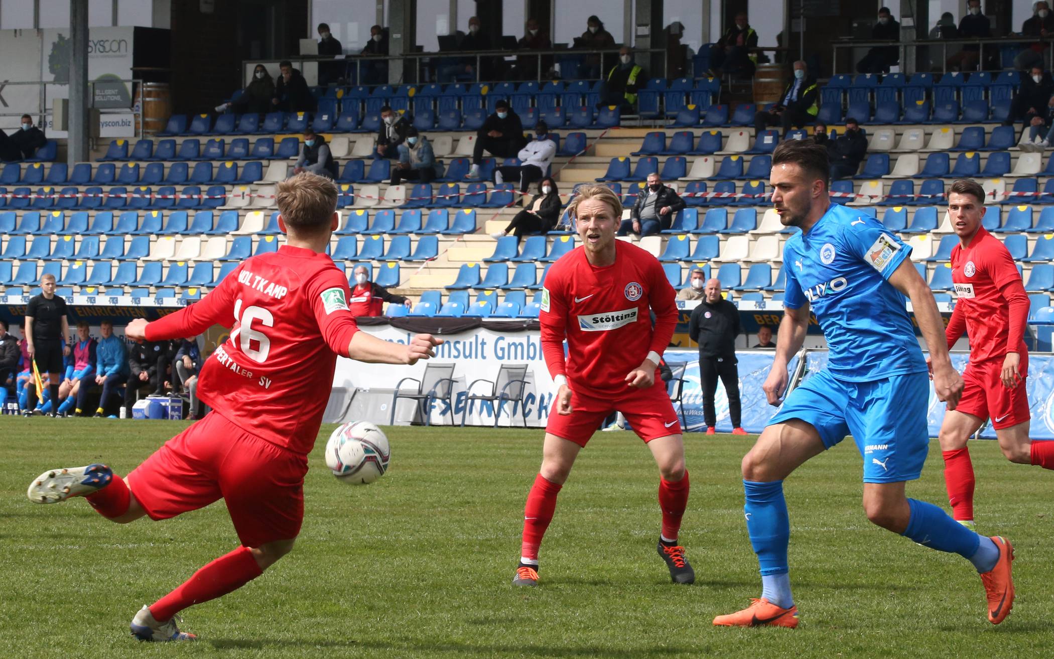  Nach dem 0:1 in Lotte vor einer Woche will der WSV diesmal auswärts wieder punkten. 