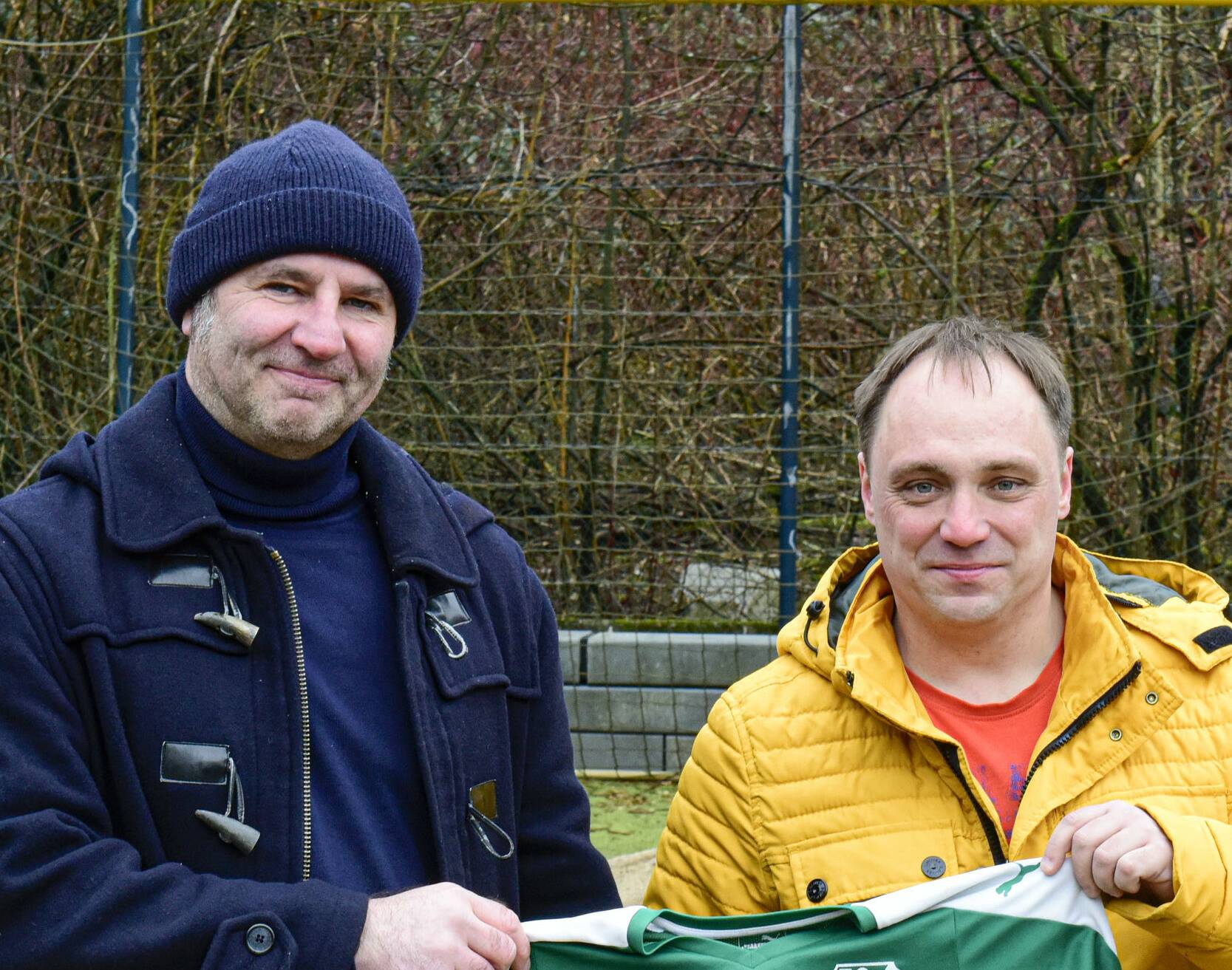  Ralf Bergmann(l.) und Matthias Pecl. 